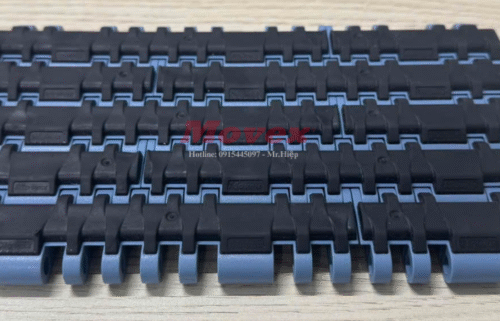 Băng tải nhựa phủ cao su Movex Series 552 Grip Top