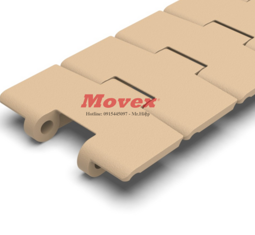 Xích nhựa chạy cong Movex Flat Top LF 880 M K325 - P11100302