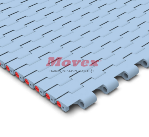 Băng tải nhựa Movex 521 Flat Top