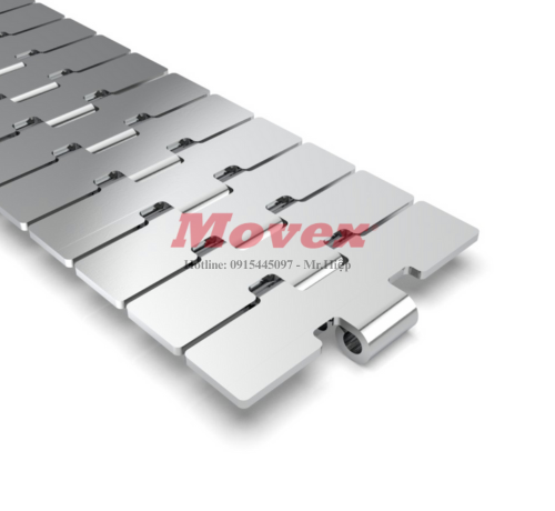 Xích Inox chạy thẳng Movex SSE Flat Top 512 K325 - P10070102
