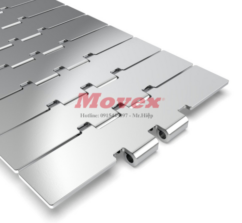 Xích Inox chạy thẳng Movex SS Flat Top 802 K750 - P10030207