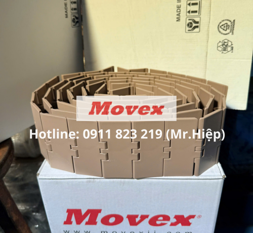 Băng tải xích nhựa Movex 820 Flat Top Băng tải xích nhựa Movex 820 Flat Top