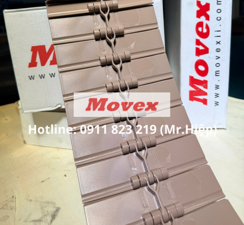 Băng tải xích nhựa Movex 820 Flat Top Băng tải xích nhựa Movex 820 Flat Top