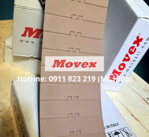 Băng tải xích nhựa Movex 820 Flat Top Băng tải xích nhựa Movex 820 Flat Top