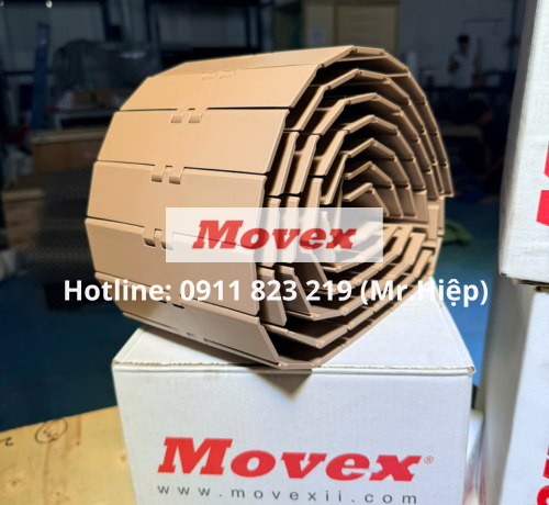 Băng tải xích nhựa Movex 820 K750 Băng tải xích nhựa Movex 820 Flat Top