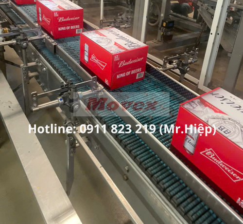 Băng tải con lăn Movex 520 Low Back Pressure