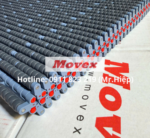 Băng tải con lăn Movex 520 Low Back Pressure