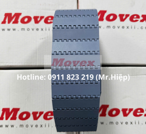 Băng tải nhựa Movex 550 Flat Top