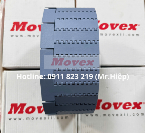 Băng tải nhựa Movex 550 Flat Top Transfer