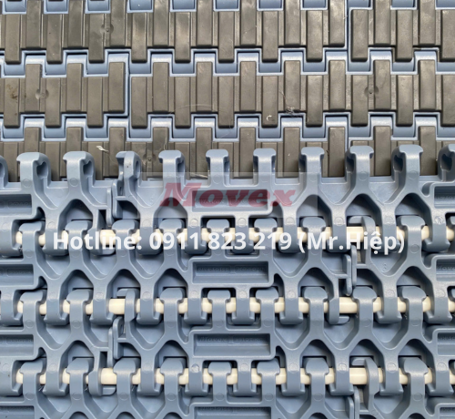 Băng tải nhựa Movex 551 Grip Top