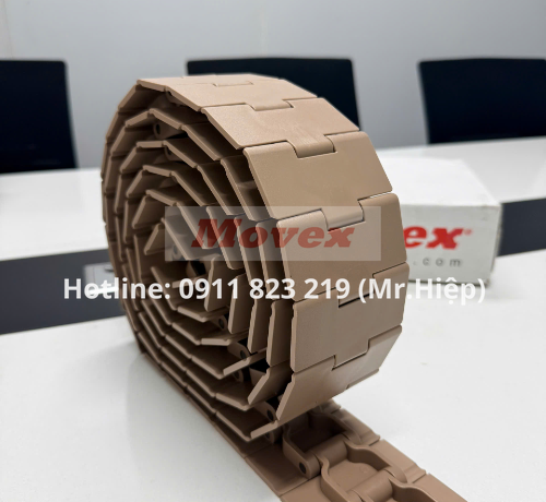 Băng tải nhựa Movex 828 Flat Top