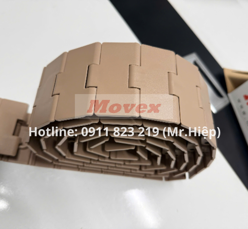 Băng tải nhựa Movex 828 Flat Top