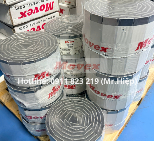 Băng tải xích inox Movex 812-815 Flat Top