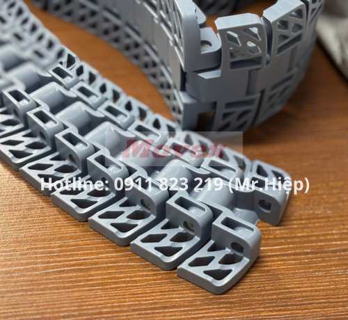 Băng tải xích nhựa Movex 260 M Flush Grid