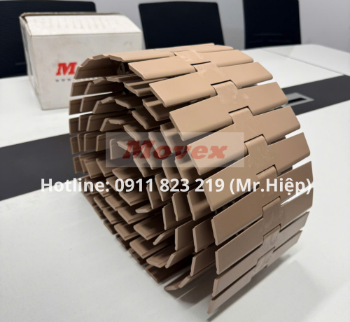 Băng tải xích nhựa Movex 882 Tab Flat Top