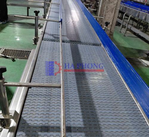 Khảo sát hệ thống băng tải tại nhà máy sản xuất bia