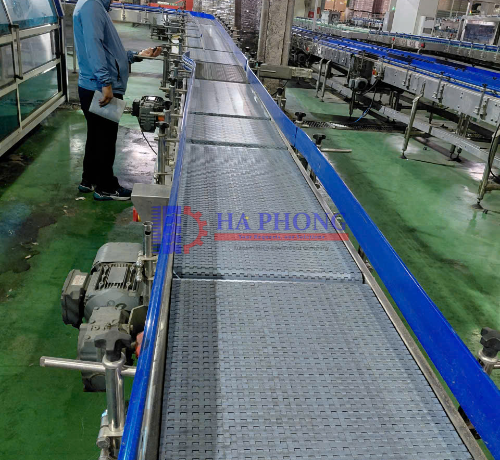 Khảo sát hệ thống băng tải tại nhà máy sản xuất bia